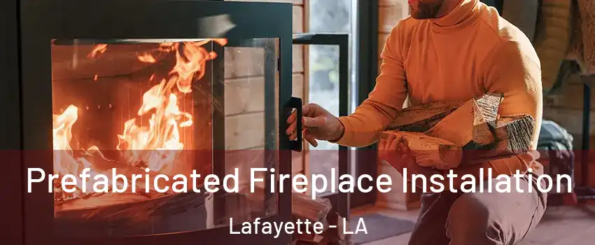  Prefabricated Fireplace Installation Lafayette - LA